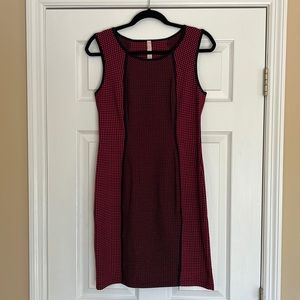 Bailey 44 Pink and Black Polka Dot Dress.